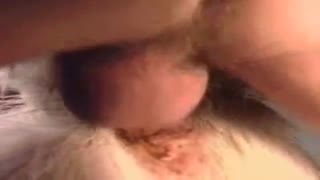 The old grandmother of a goat kissing passionately,and the husband of his rigidly fuck in the ass