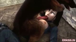 Hard compilation zoo sex with cartoon animals and beautiful girls